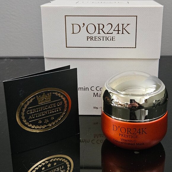 D'OR 24K VITAMIN C CONCENTRATED MASK - 1.7 fl oz \ 50 g - BRAND NEW - SEALED - Picture 11 of 11